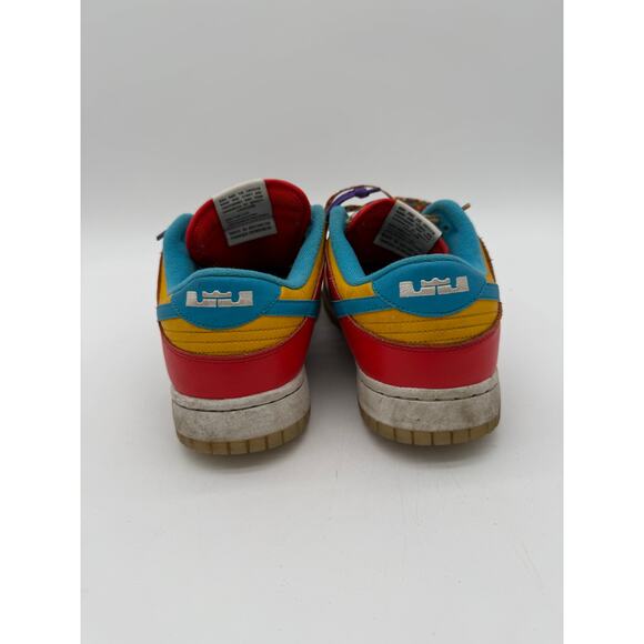Size 10 - Nike Dunk Low x LeBron James Red - Picture 4 of 6
